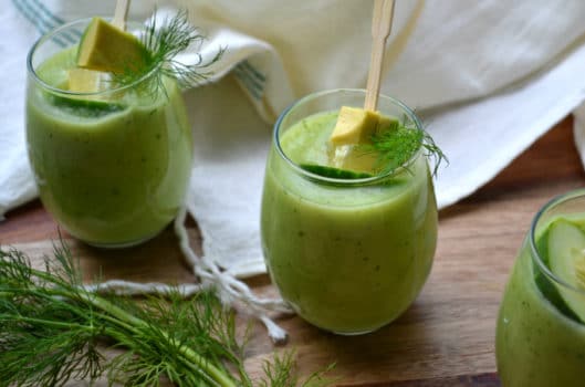 Cucumber and Dill Summer Soup